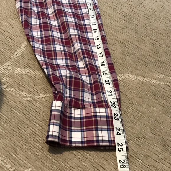 Men's Red Plaid Shirt - Picture 4 of 6